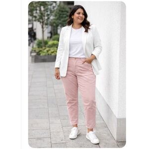 Charter Club Women's Light Pink Skinny Ankle Jean